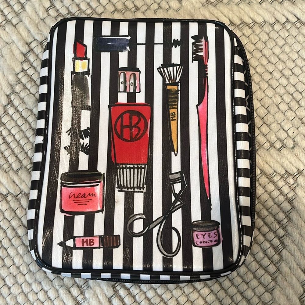 Henri Bendel travel make up case.